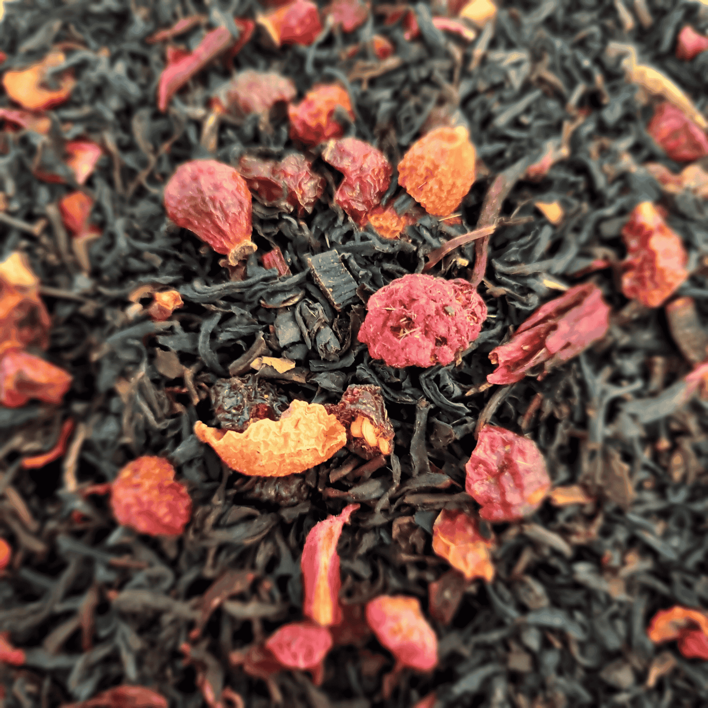 Thé Noir Framboise & Vanille Bourbon